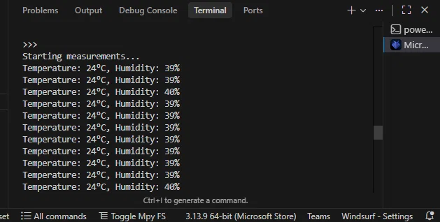 プロジェクト ID とトークンの取得画面